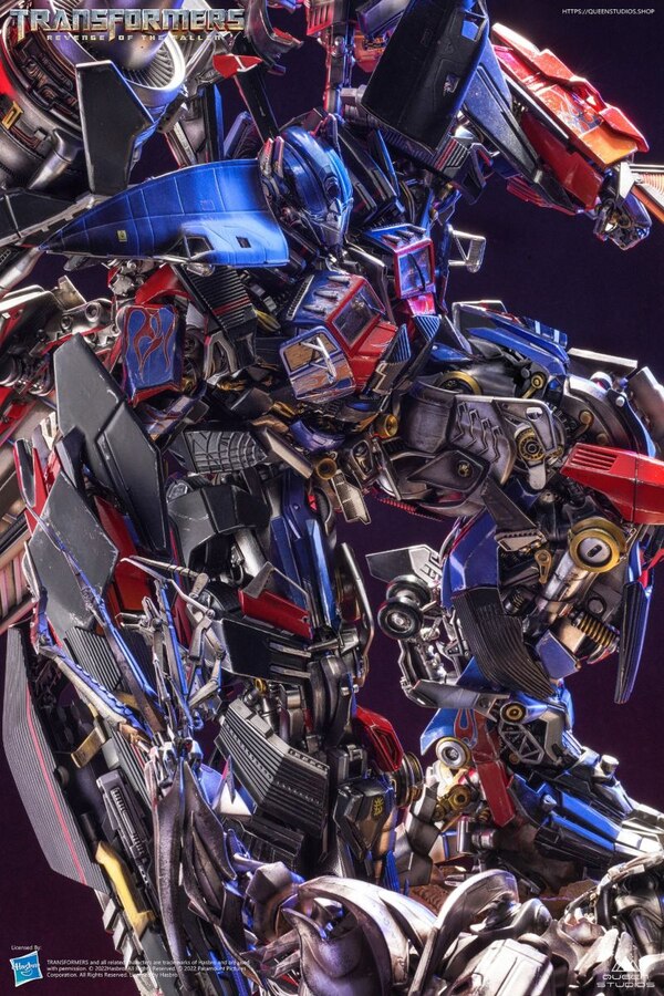 Queen Studios Jetpower Optimus Prime VS Megatron Statue  Image  (8 of 33)